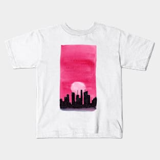 On full moon nights Kids T-Shirt